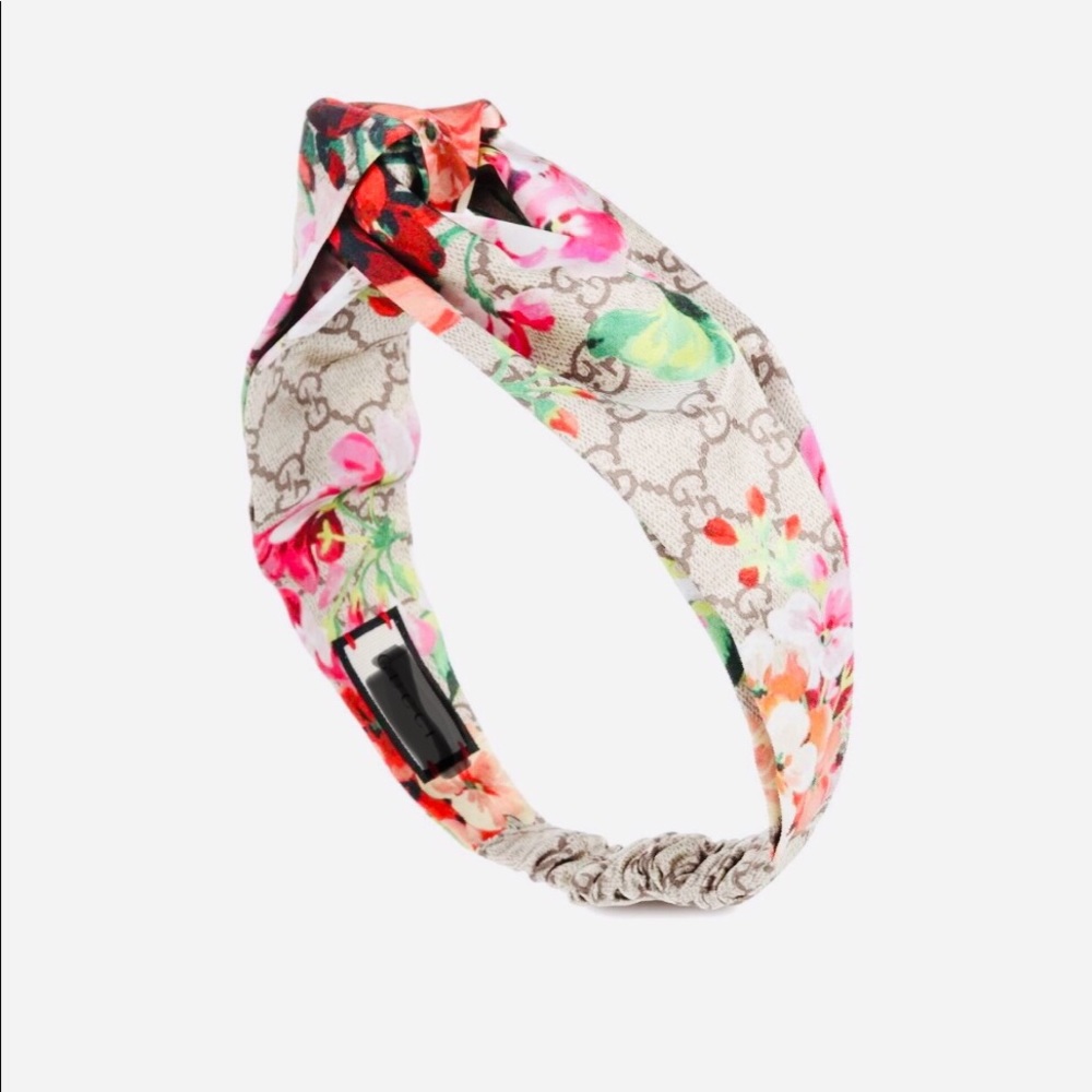 Gucci headband, satin/silk fabric, copy